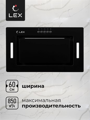 фото: Кухонная вытяжка LEX GS Bloc G 600 Black