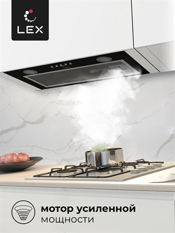 фото: Кухонная вытяжка LEX GS Bloc P 600 Black