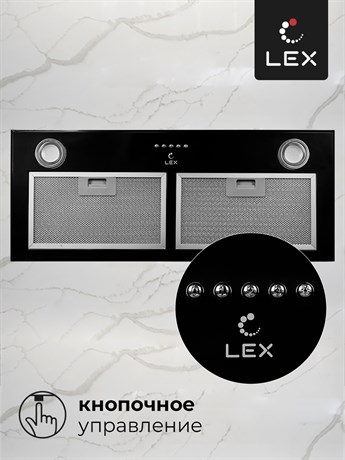 фото: Кухонная вытяжка LEX GS Bloc P 900 Black