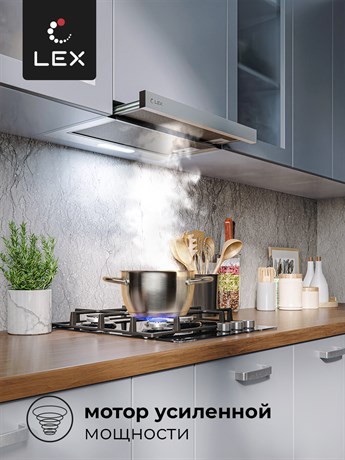 фото: Кухонная вытяжка LEX Honver 500 inox