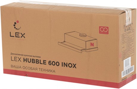 фото: Кухонная вытяжка LEX Hubble 600 inox