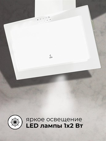фото: Кухонная вытяжка LEX Mio 600 white