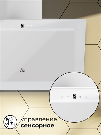 фото: Кухонная вытяжка LEX Mio GS 600 white