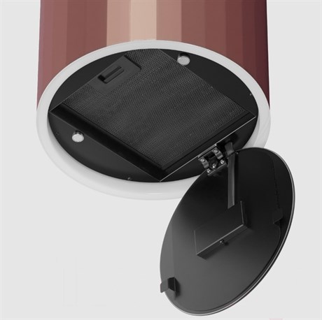 фото: Кухонная вытяжка Maunfeld Adelaide 39 Isla розовое золото