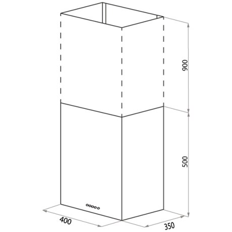 фото: Кухонная вытяжка Maunfeld Box Push 40 черная