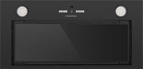 фото: Кухонная вытяжка Maunfeld Fantasy 1000ST 60 черное стекло