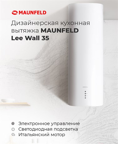фото: Кухонная вытяжка Maunfeld Lee Wall 35 нержавеющая сталь