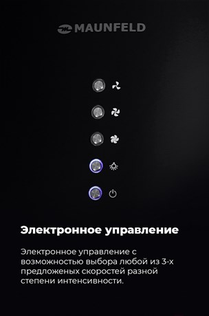 фото: Кухонная вытяжка Maunfeld Lee Wall 35 нержавеющая сталь