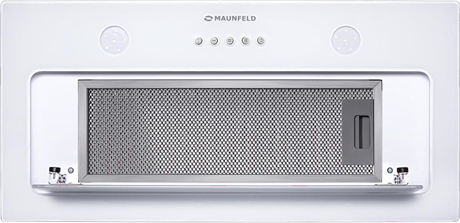 фото: Кухонная вытяжка Maunfeld Trapeze 601GG белый