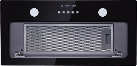 фото: Кухонная вытяжка Maunfeld Trapeze 601GG черный