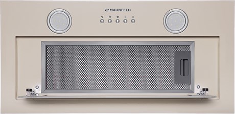 фото: Кухонная вытяжка Maunfeld Trapeze 602IG бежевый