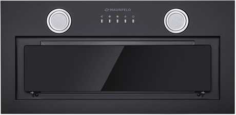 фото: Кухонная вытяжка Maunfeld Trapeze 602IG черный
