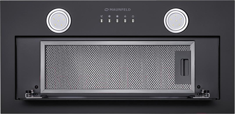 фото: Кухонная вытяжка Maunfeld Trapeze 602IG черный