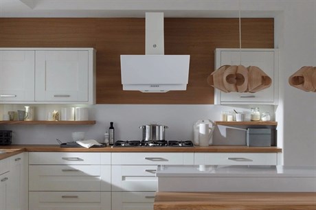 фото: Кухонная вытяжка MBS Meryta 160 glass white