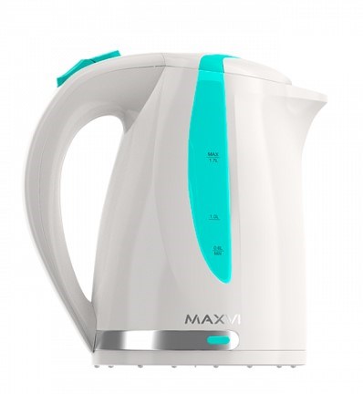 фото: Электрический чайник Maxvi KE1701P white-green