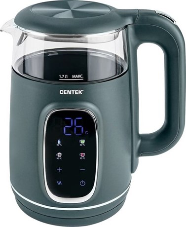 фото: Электрический чайник Centek CT-0052 Green