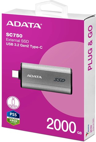 фото: Внешний SSD A-Data SC750 SC750-2000G-CCBK