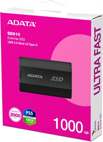 фото: Внешний SSD A-Data SD810 SD810-1000G-CBK