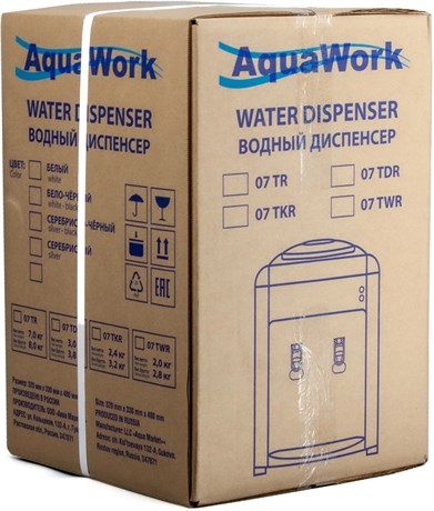 фото: Кулер для воды Aqua Work 0.7TDR бело-черный