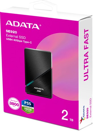 фото: Внешний SSD A-Data SE920 SE920-2TCBK