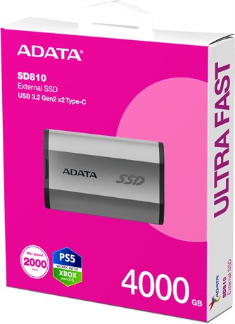 фото: Внешний SSD A-Data SD810 SD810-4000G-CSG