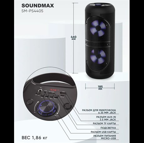 фото: Акустика SoundMAX SM-PS4405