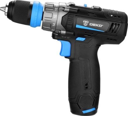 фото: Дрель-шуруповерт Deko DKCD12V PRO 2х1.5Ач в кейсе