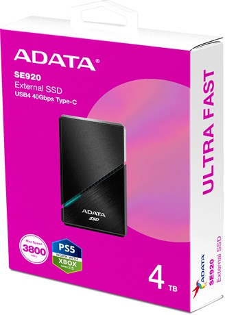 фото: Внешний SSD A-Data SE920 SE920-4TCBK