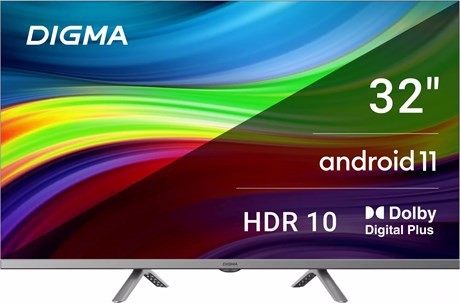 фото: Телевизор Digma DM-LED32SBB39