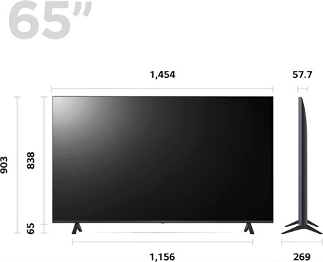 фото: Телевизор LG 65UR78006LK