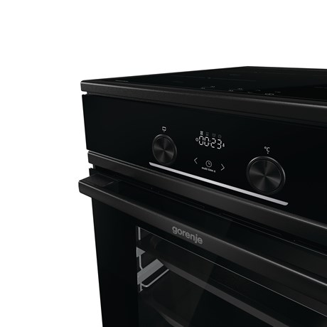 фото: Электрическая плита Gorenje GEIT5C60BPG черный стеклокерамика (без крышки)