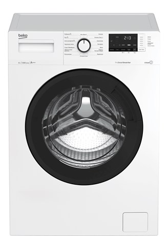 фото: Стиральная машина Beko WSRE8612XAWI