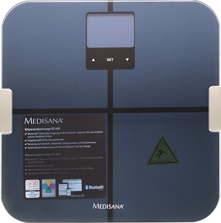 фото: Весы напольные Medisana BS 440 Connect BK