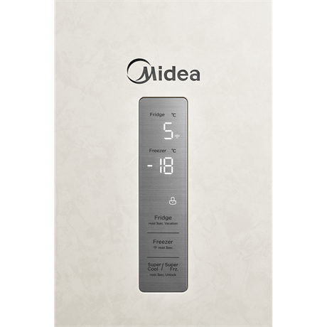 фото: Холодильник Midea MDRB522MGE33OD бежевый