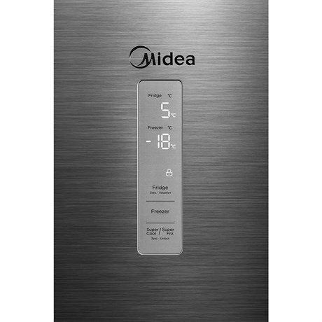 фото: Холодильник Midea MDRB471MGF46O нержавеющая сталь
