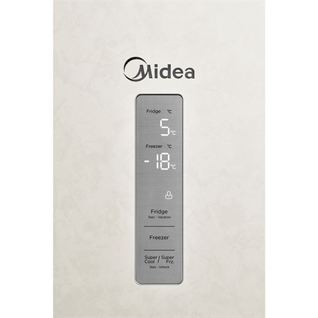 фото: Холодильник Midea MDRB471MGF33O бежевый