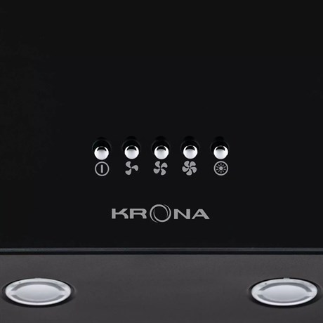 фото: Кухонная вытяжка Krona Helga 600 PB черный