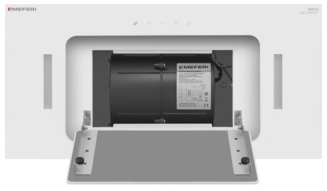 фото: Кухонная вытяжка Meferi Ultra INBOX60WH Glass