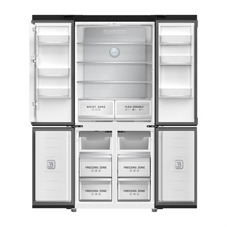 фото: Холодильник Tesler RCD-487BI SPARKLING GREY