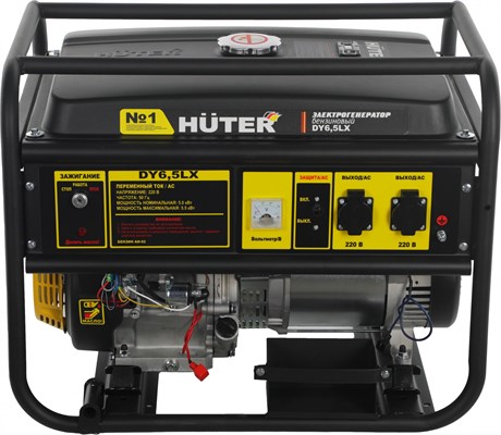 фото: Генератор Huter DY6,5LX