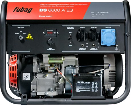 фото: Генератор Fubag BS 6600 AES