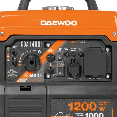 фото: Генератор Daewoo GDA 1400i