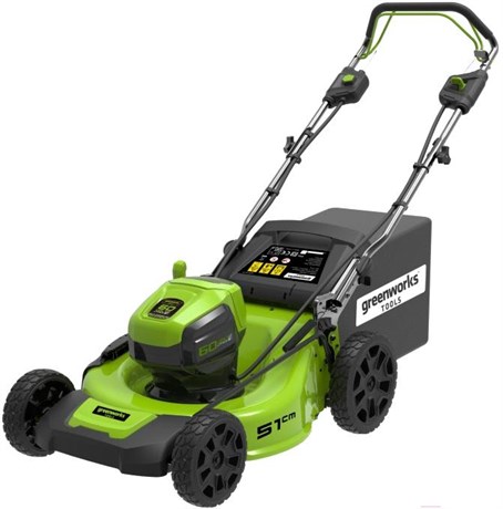 фото: Газонокосилка Greenworks GD60LM51SP