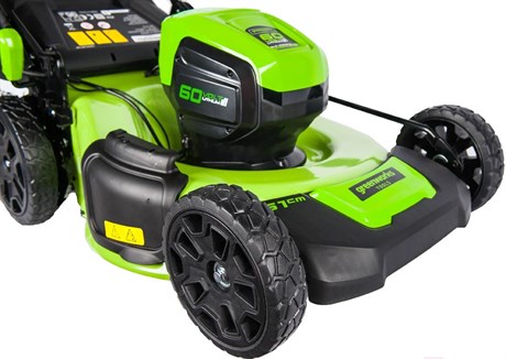 фото: Газонокосилка Greenworks GD60LM51SP