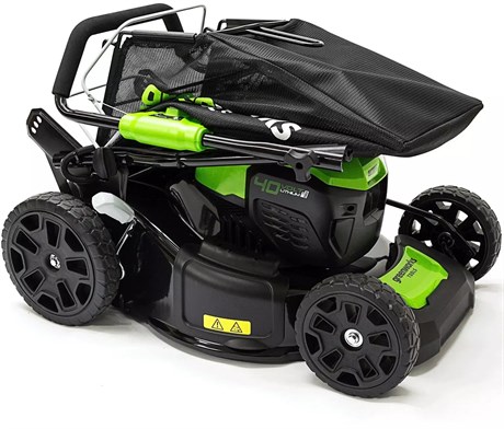 фото: Газонокосилка Greenworks GD40LM46SPK5