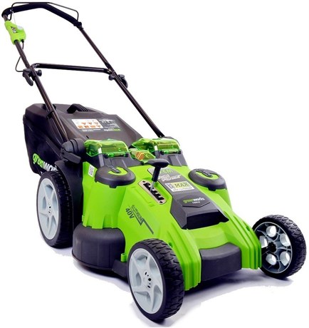 фото: Газонокосилка Greenworks G40LM49DB