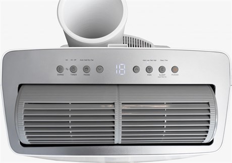 фото: Мобильный кондиционер Midea MPPT-12CRFN7-Q серебристый/белый