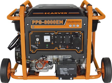 фото: Генератор CARVER PPG- 8000ЕM
