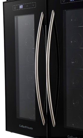 фото: Винный шкаф Cellar Private CP024-2T черный