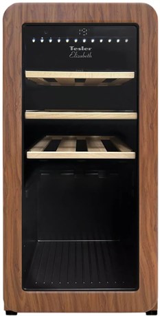 фото: Винный шкаф Tesler CWC-188 CARAMEL WOOD LD